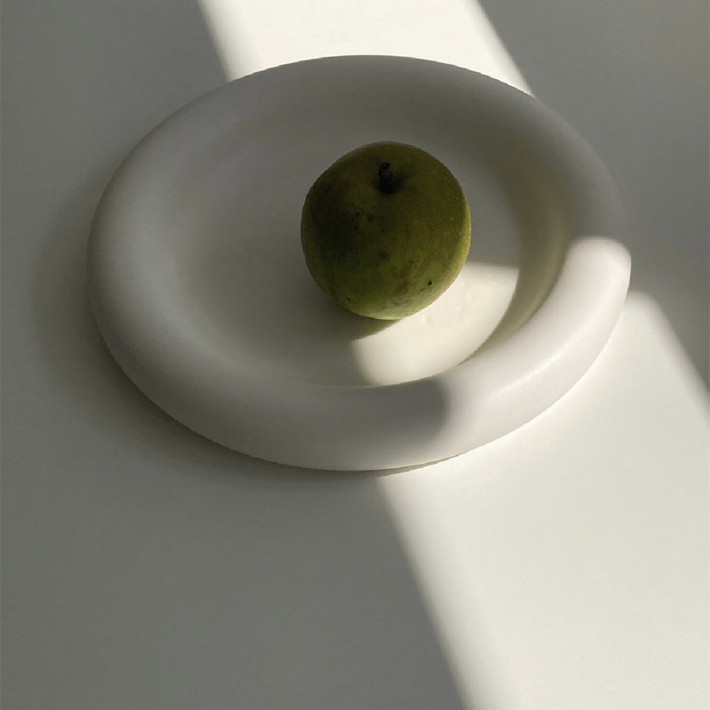 Matte Émaillés Maison Courbé Tray Taille Dimensions