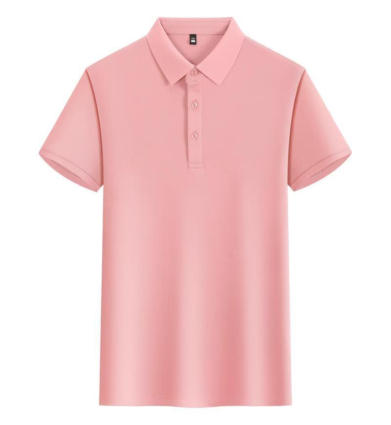 Faites des uniformes d'entreprise à manches courtes avec un collier tournant
