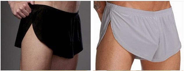 Sous-vêtements pour hommes Silky Round Edge Sports Sous-vêtements Accueil Short