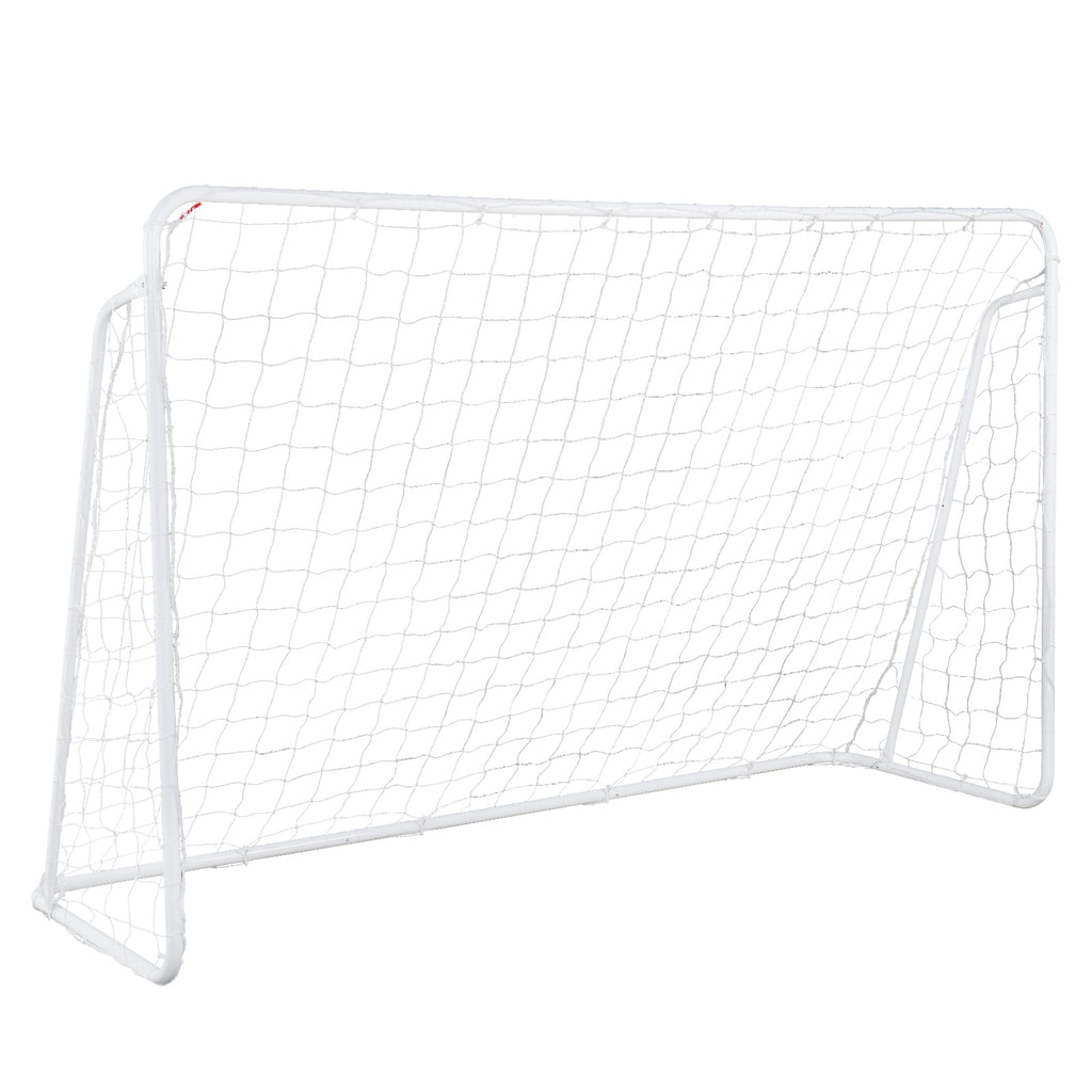 8X5ft Soccer Goal Training Set avec Net Buckles Ground Nail Football Sports pour adolescents et publicité