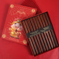 Chopsticks-fortune cadeau boîte-Brown-10 paires-1 boîte