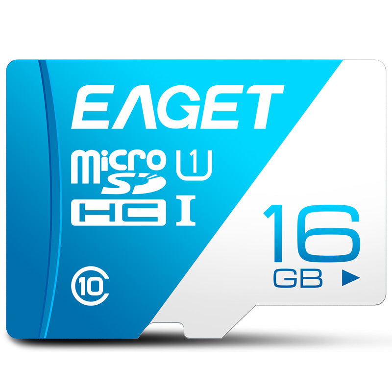 Carte micro SD EAGET T1 64GB 32GB 16GB Carte mémoire 128GB TF Classe10 UHS-I 80MB S Micro