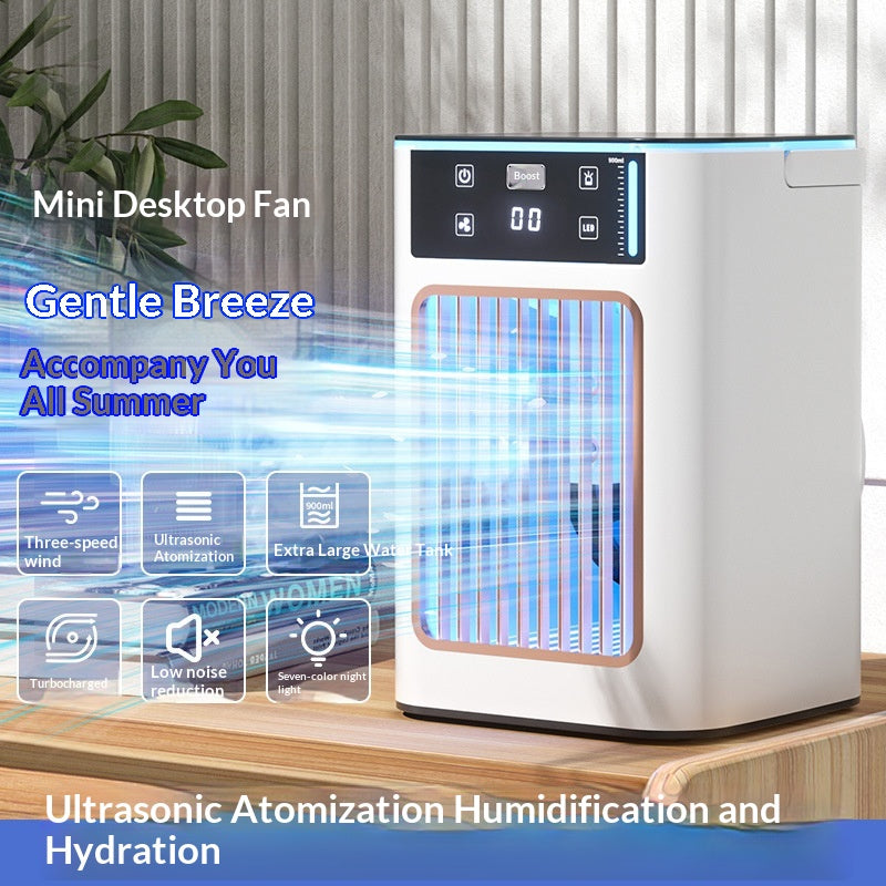 USB Bureau Maison Humidifiant Atomisant Ventilateur de refroidissement silencieux