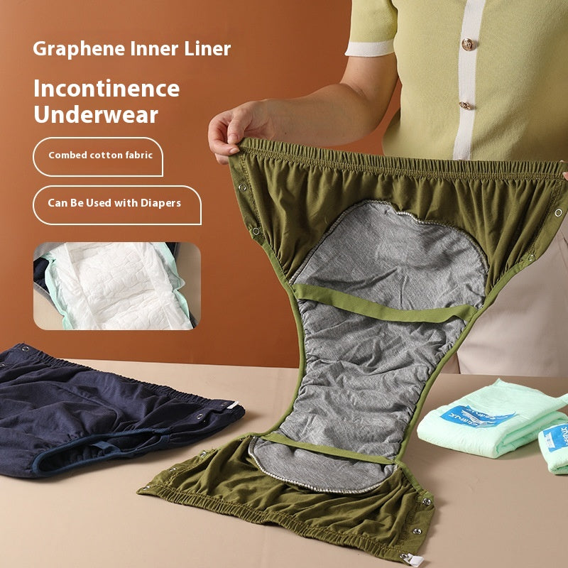 Sous-vêtements Urine résistant aux fuites Couches pour bébés Couches Lavables Spéciales Pure Cotton Pull Up