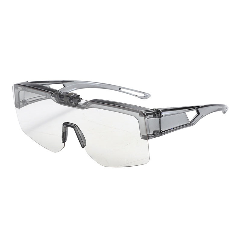 Lunettes de soleil polarisées à clip-on changeantes de couleur