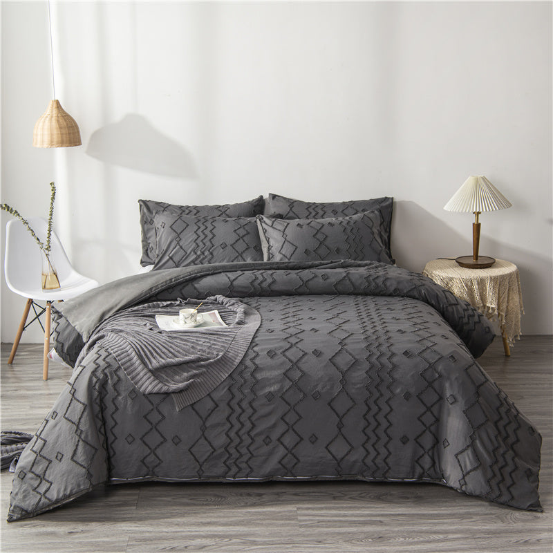 Couverture matelassée Ins Bohemian Craft Trois ou quatre ensembles