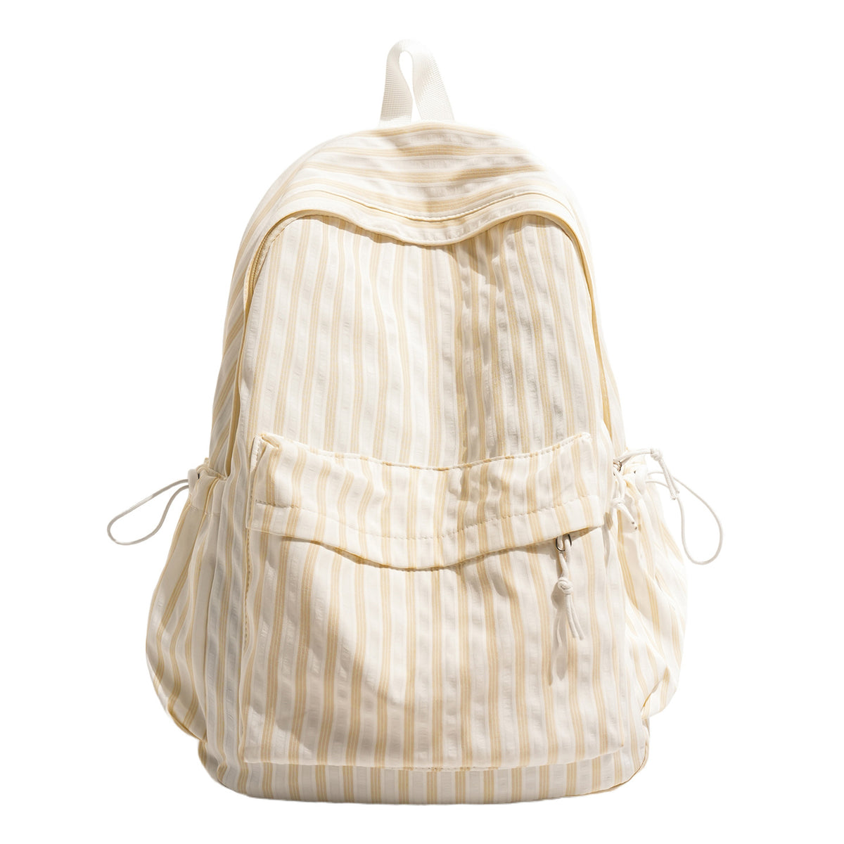 Preppy-style Casual Tote de toile rayée pour les femmes