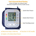1Pc Digital Arm Blood Pressure Monitor LCD Digital Heart Beat BP Test de santé avec Vo