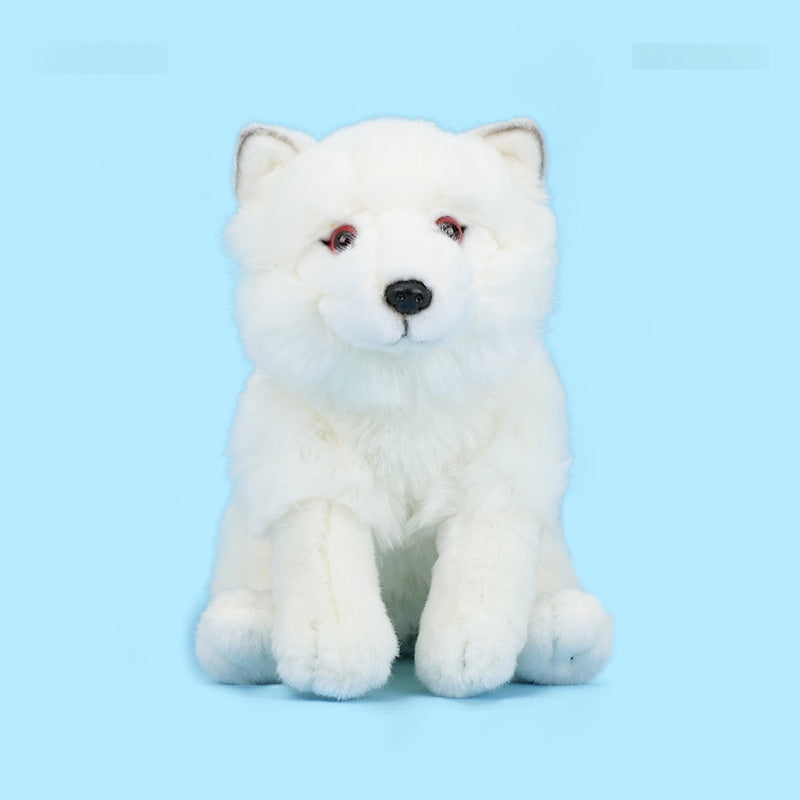 Cadeau enfant Compagnon Poupée peluche jouet blanc