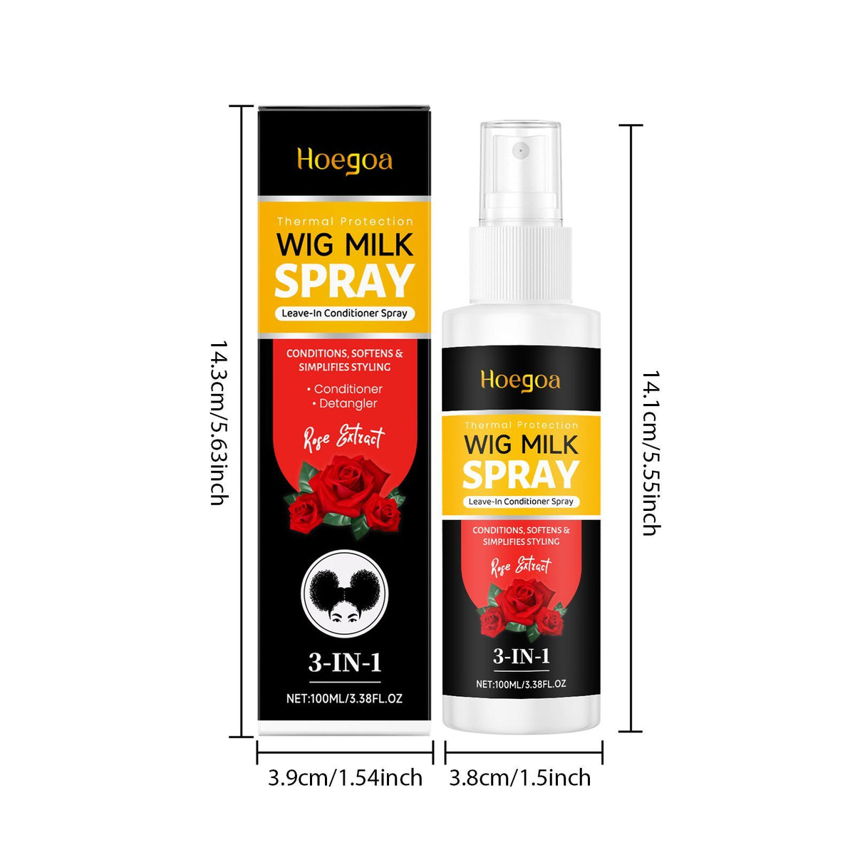 Vaporisateur HOEGOA pour soins des perruques