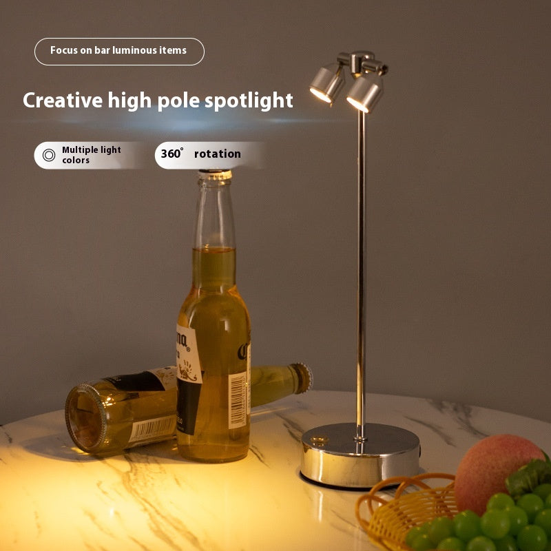 Bijoux restaurant montrant une lampe de table créative Cabinet