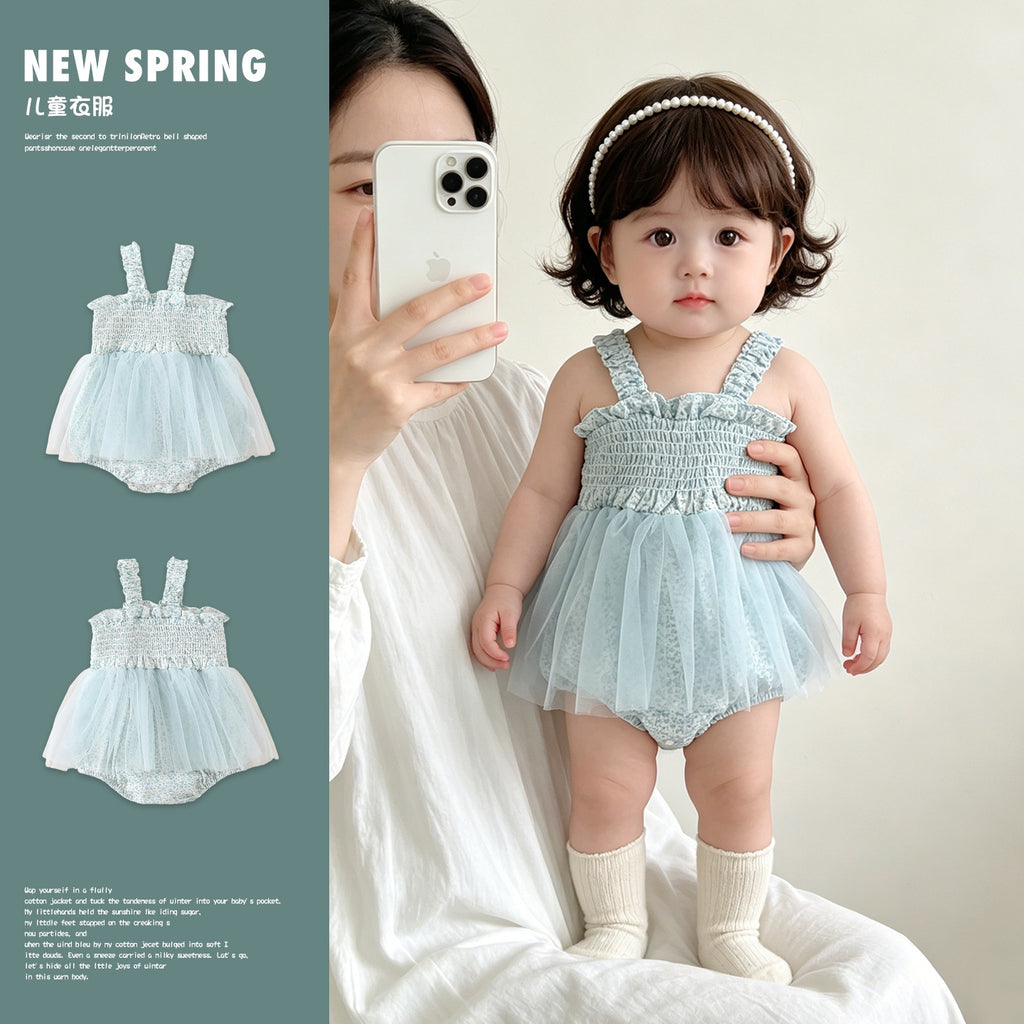 Jupe triangulaire mignonne pour les filles de bébé