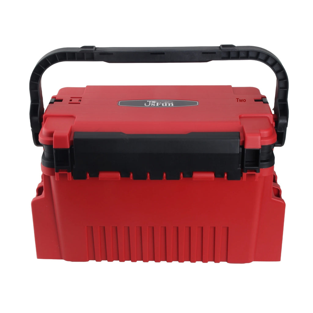 Fortifié Épaisseur Haute Capacité Multi-Compartiment Sit-On BaitcastingTac de pêche en mer
