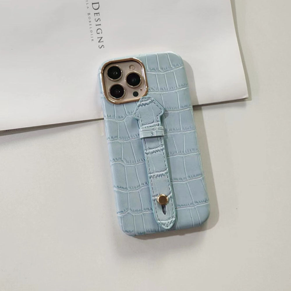 Étui de téléphone à demi-angle sans glissement