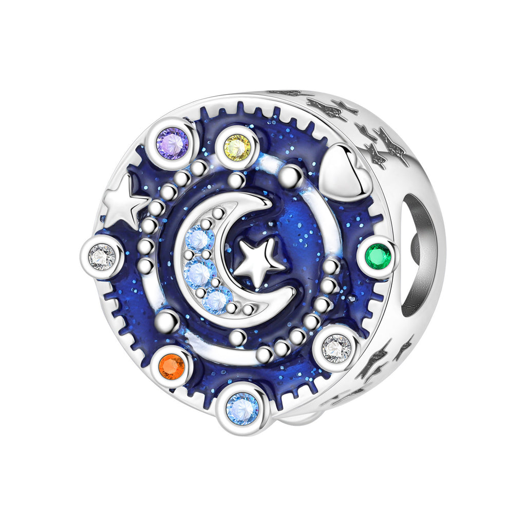 Starry Sky Astronaute Diy Bracelet Chaînes Perles Pendentif