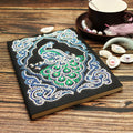 Peacock Beauty Journal Note Book Diamant Peinture