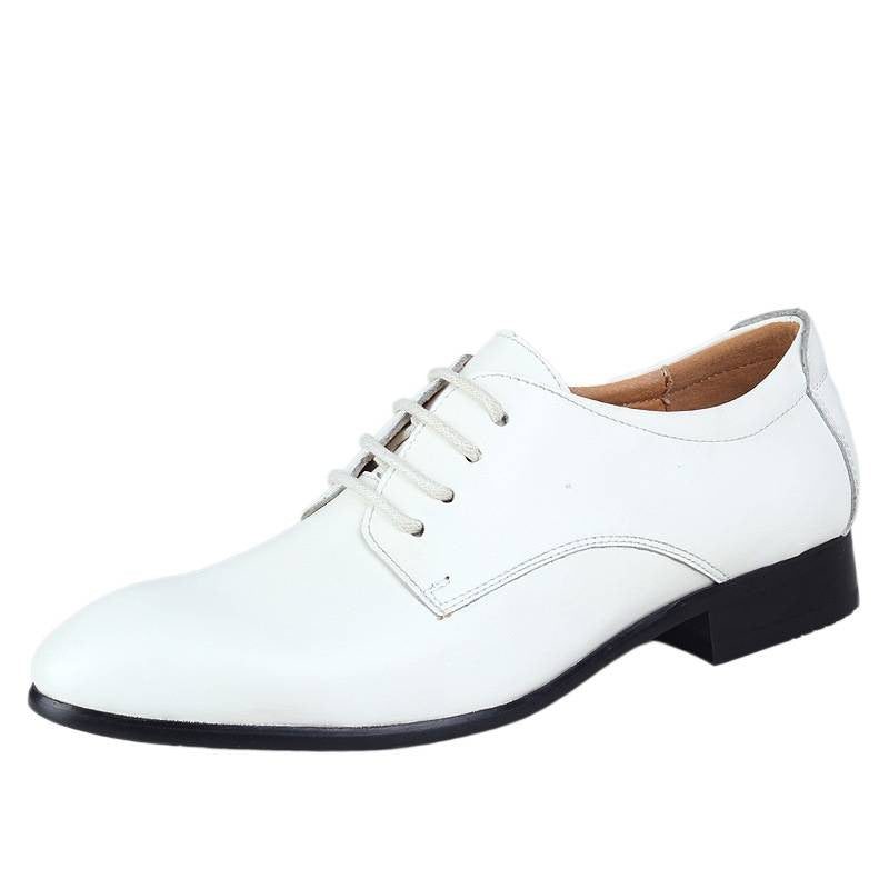 Chaussures d'affaires en cuir véritable pour hommes