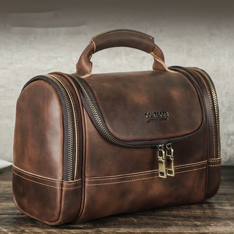 Cowhide Multi-Training Sac de poche portable