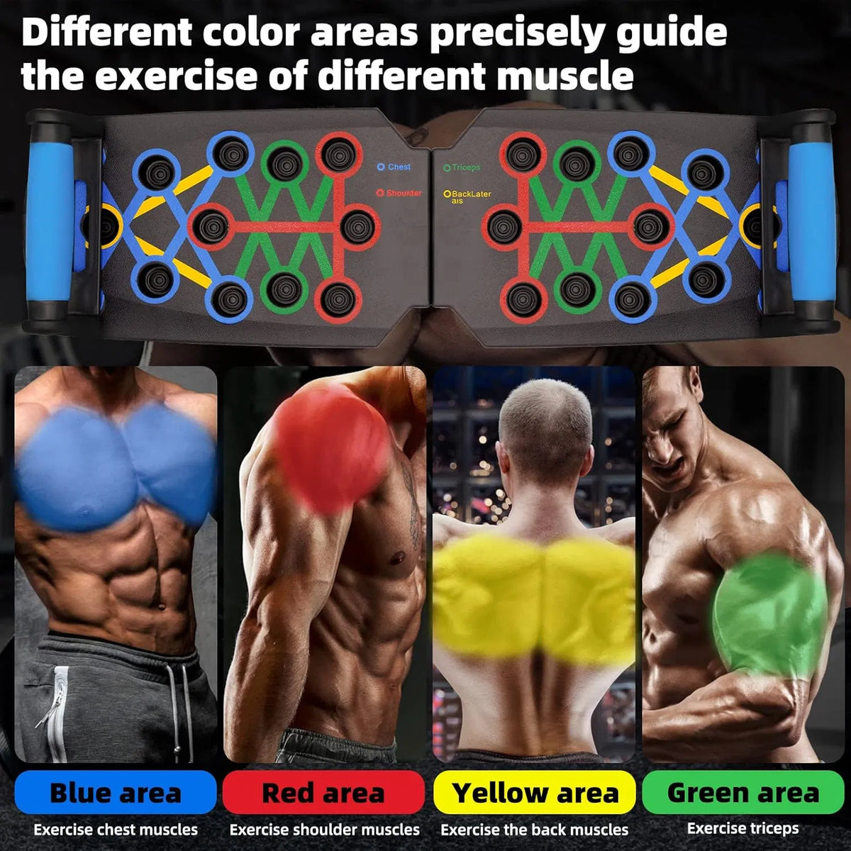 28 en 1 Push Up Rack Board System Fitness Workout Train Home Gym Exercise Stands