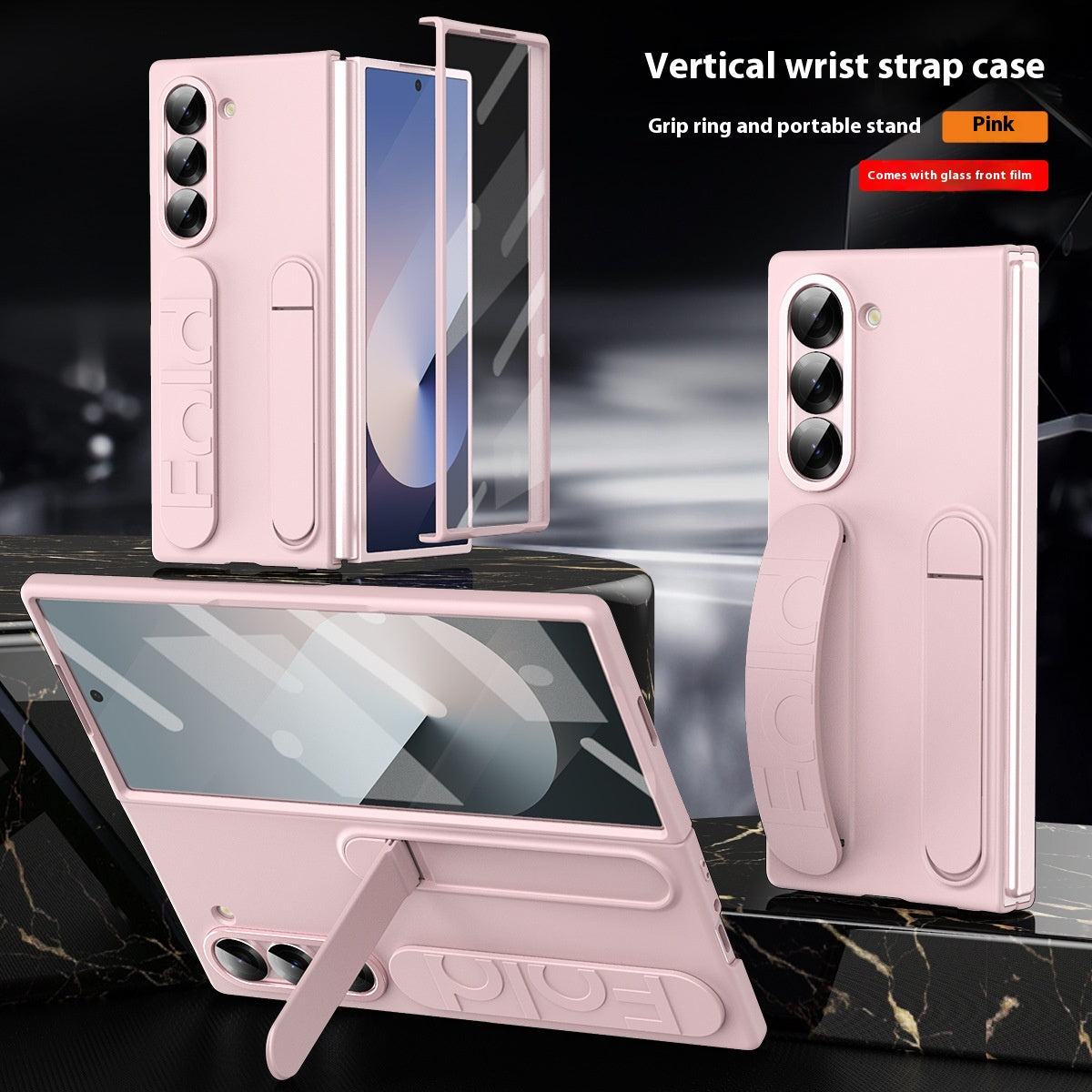 Manches de protection du boîtier de téléphone à bretelles verticales