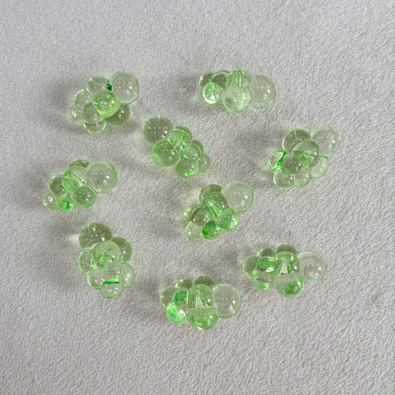 Perles de nuages acryliques translucides