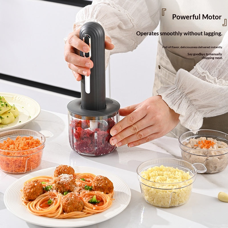 Ménage sans fil électrique cuisine multifonctionnelle Grinder de viande et Processeur alimentaire
