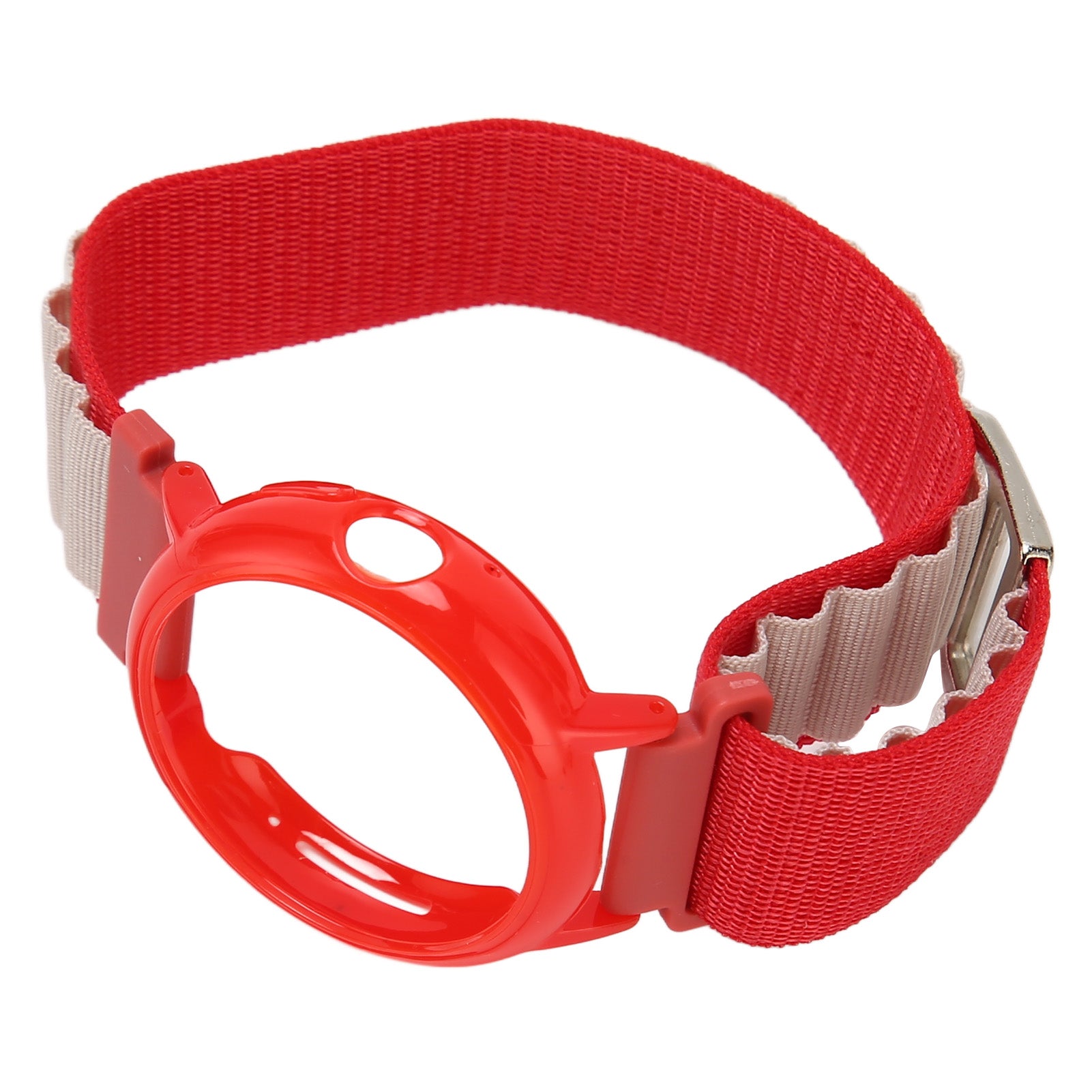 Bracelet stretch Nylon Woven Loop Watch avec boîtier de protection en plastique pour goog