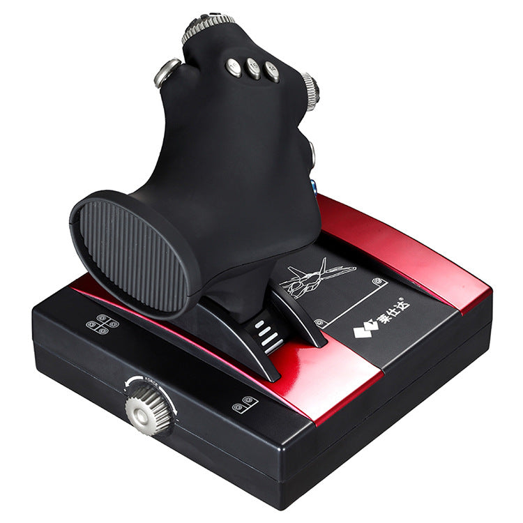 Contrôleur de vol de simulation d'ordinateur USB Joystick