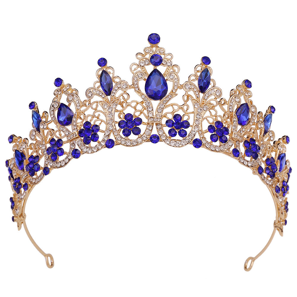 Tête de mariée en cristal européen et américain