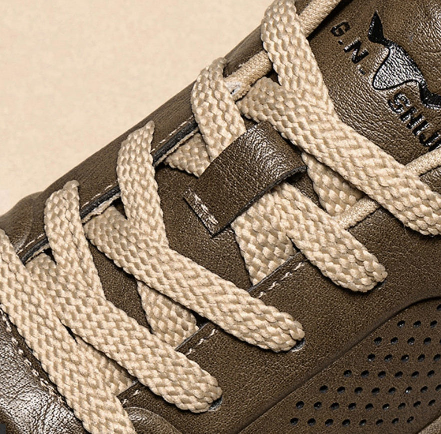 Hommes Mesh-panel Sneakers Summer Style Casual Et respirant