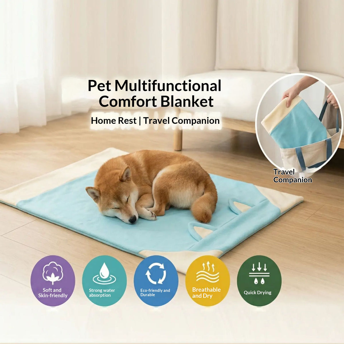 Tapis de couchage pour chien