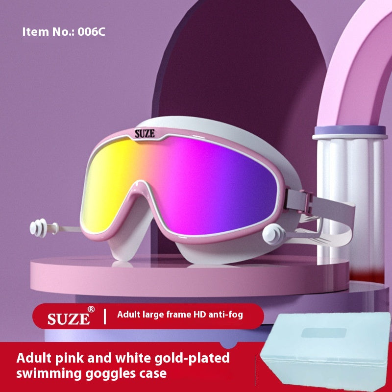 Verres étanches anti-buée Gants de natation électroplaçants