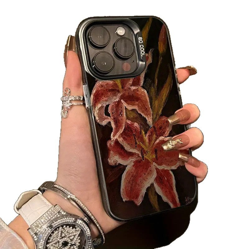 Big Flower Lily convient pour le cas avancé de téléphone dur