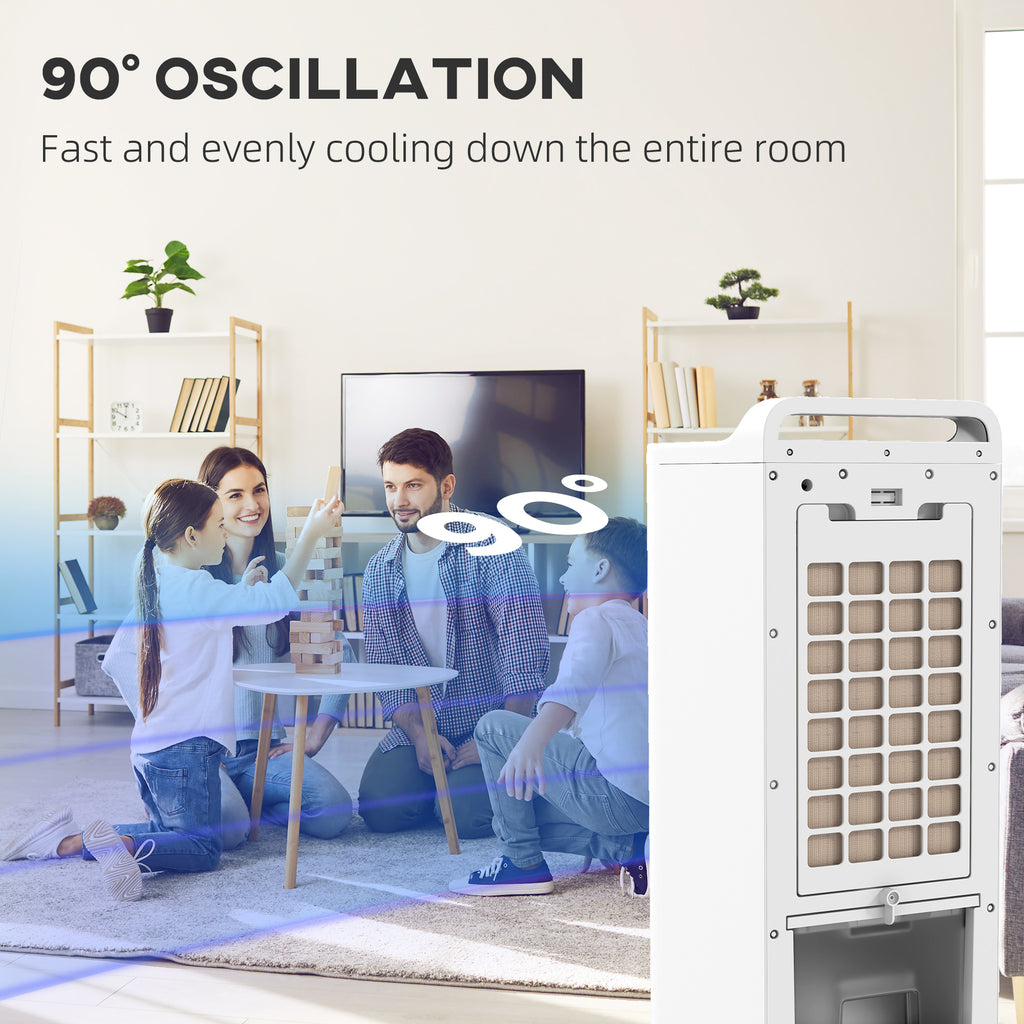Refroidisseur d'air de chambre avec paquets de glace