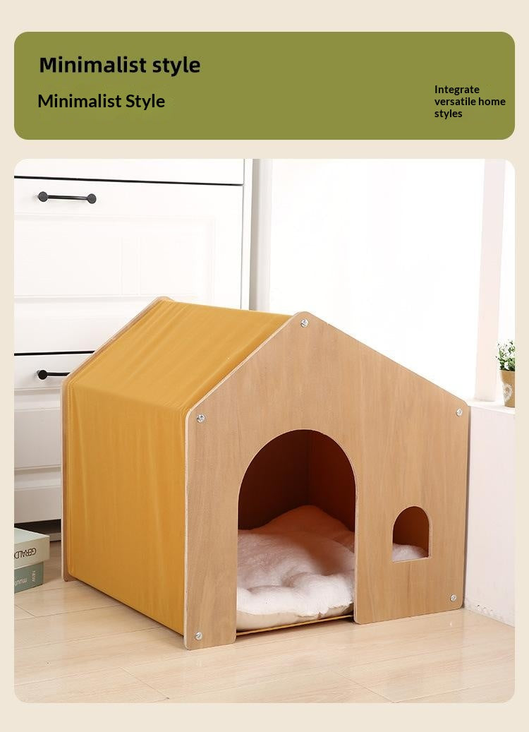 Meubles pour animaux en bois massif éco-friendly