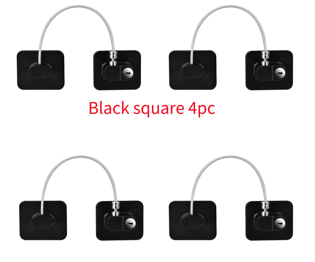 Fenêtre Sécurité Chaîne Verrouillage Fenêtre Cable Lock Restricteur Multifonctionnel Fenêtre Verrouillage Porte S