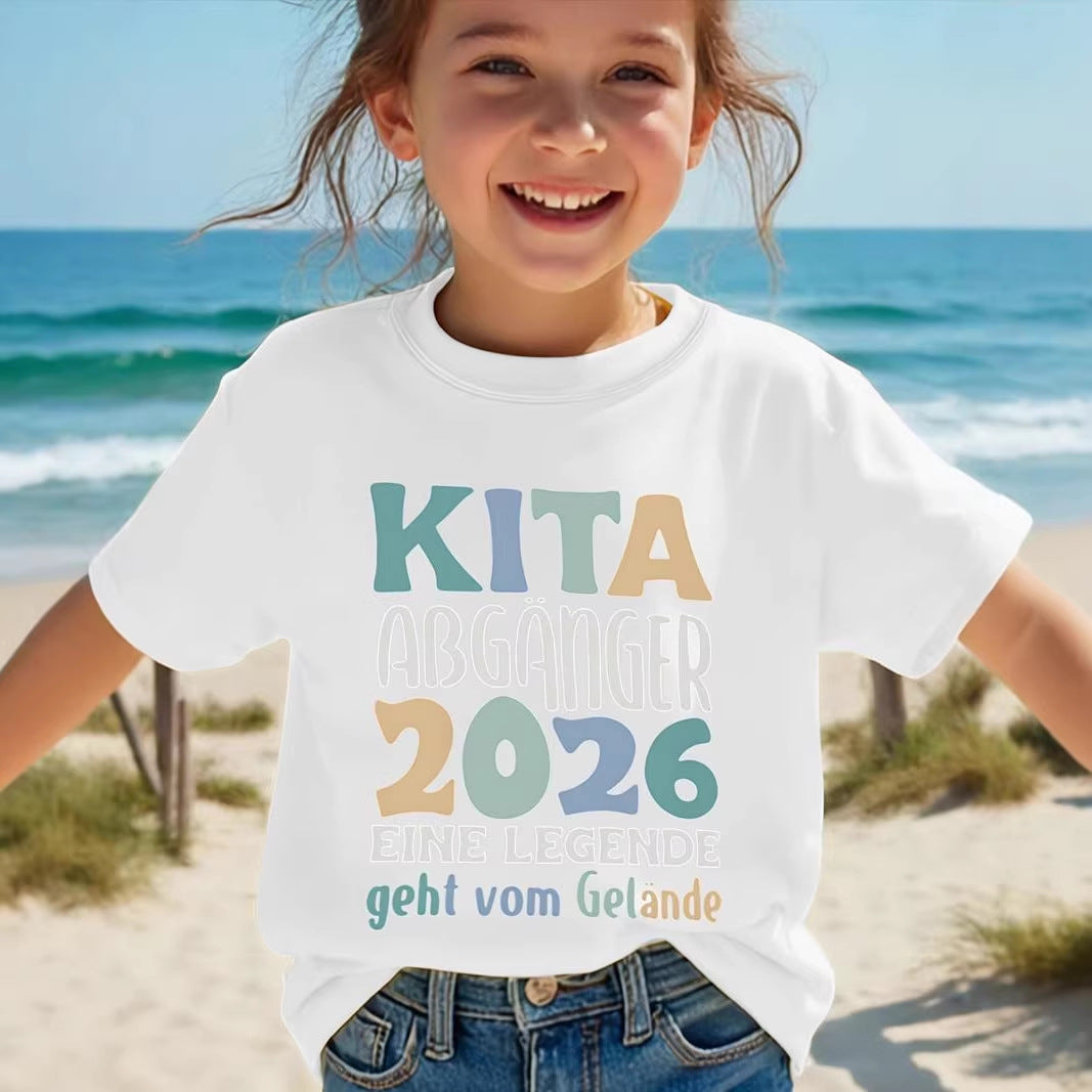 T-shirt pour enfants dessin animé en lapin