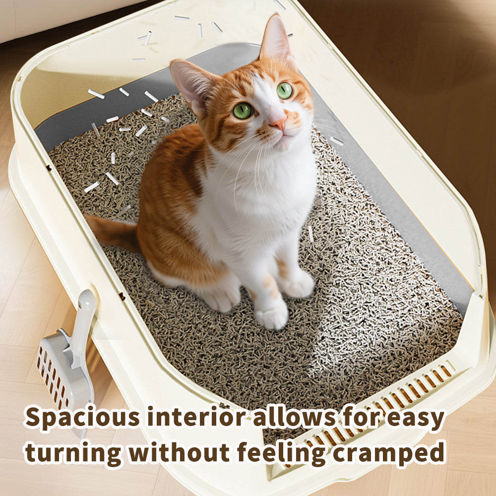Uniquement prise de soi---Double porte Cat Litter Box