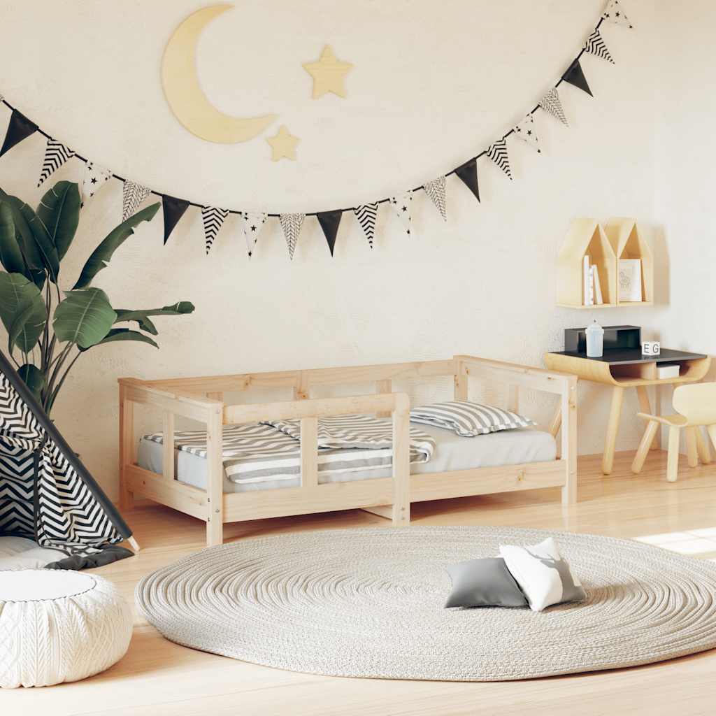 Lit pour enfants Bois de pin massif