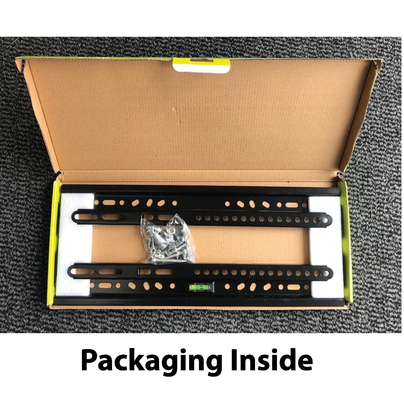 TV WALL BRACKET MOUNT SLIM POUR 26 30 32 40 42 50 63 INCH FLAT 3D LCD LED PLASMA