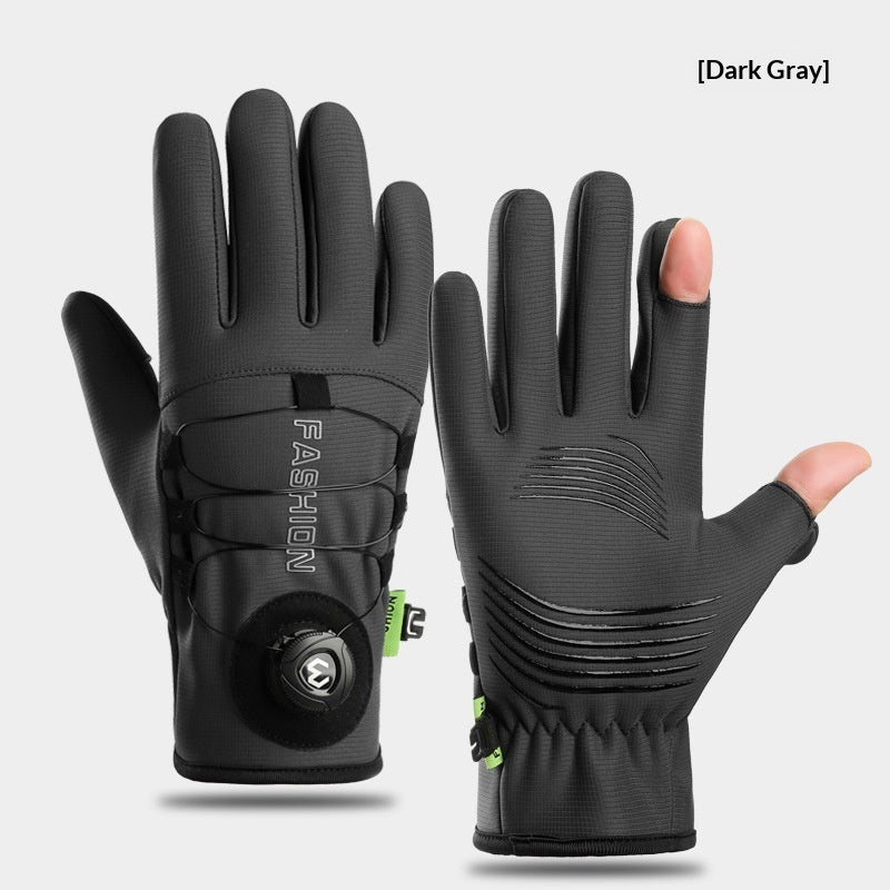 Gants de vélo thermique pour homme pour l'hiver
