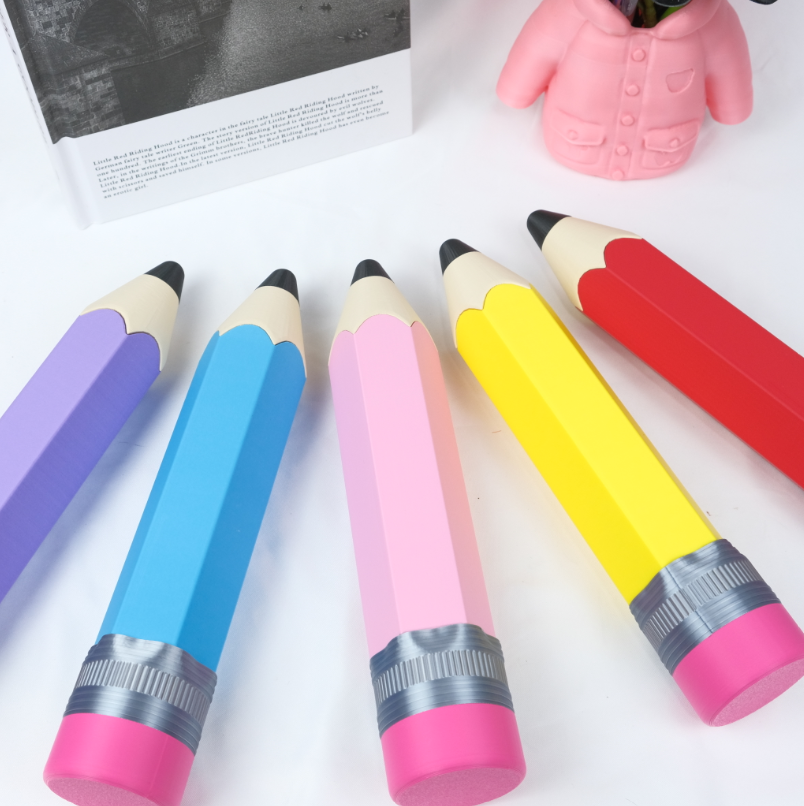 Boîtier de rangement en crayon géant imprimé 3D 1PC