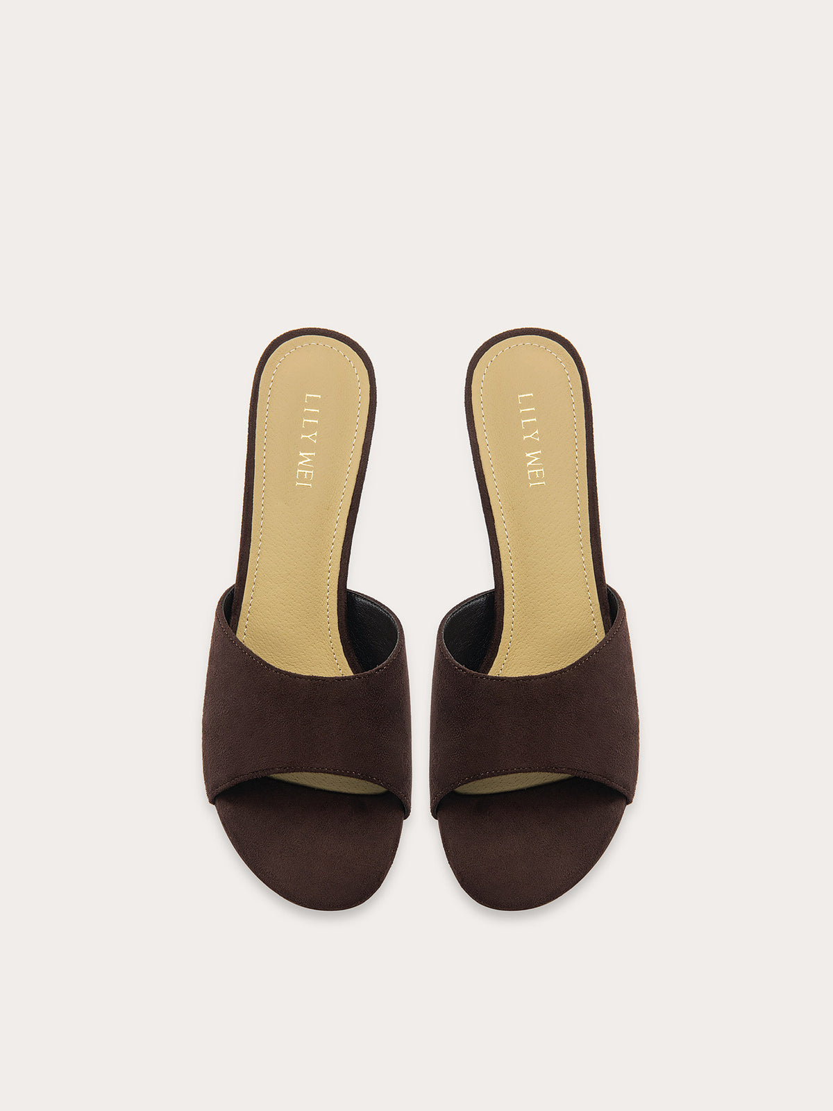 Sandales brunes foncées pour femmes
