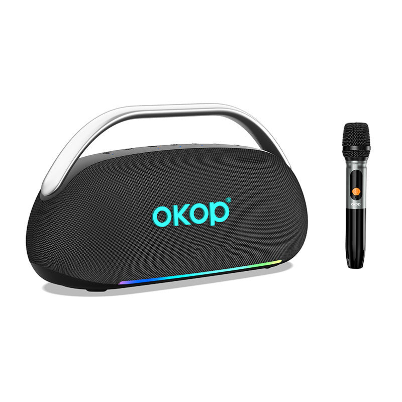 KP-8002 Haut-parleur Bluetooth Partie extérieure utilisation longue durée de vie de batterie sous-woofer portable maison Audi