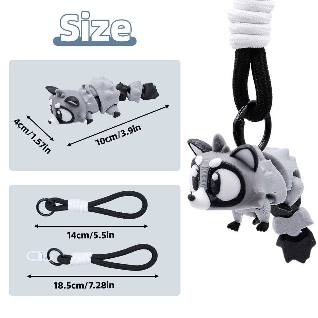 Porte-clés animal imprimé 3D