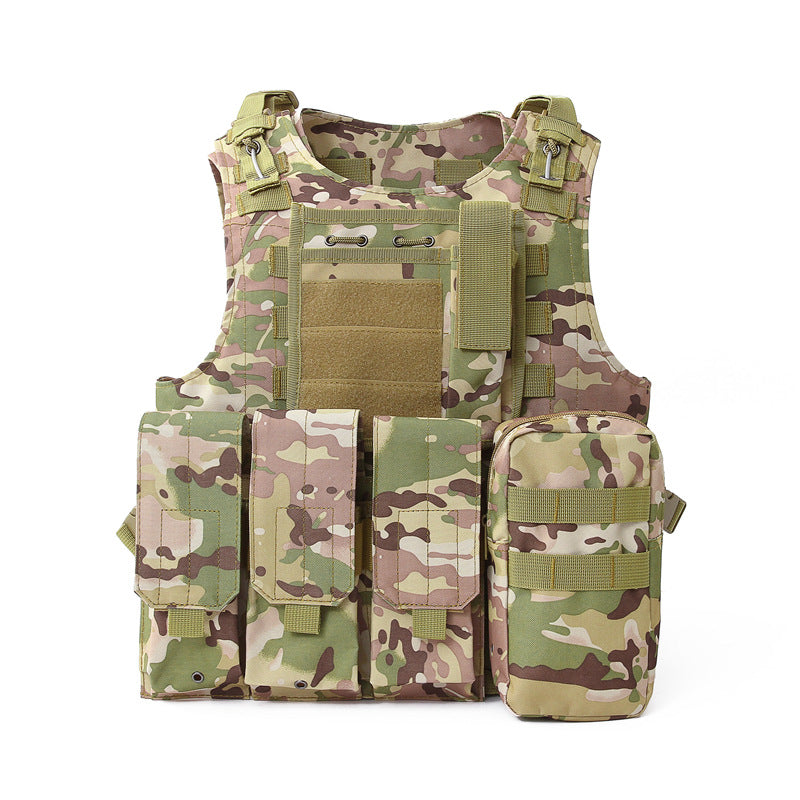 Tactical Vest Outdoor Airsoftwater Based Combat Steel Wire Bulletproof Et résistant au stab