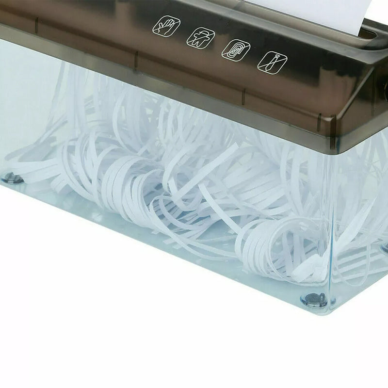 Portable A6 A4 main de papier Shredder manuel coupe droite bureau maison