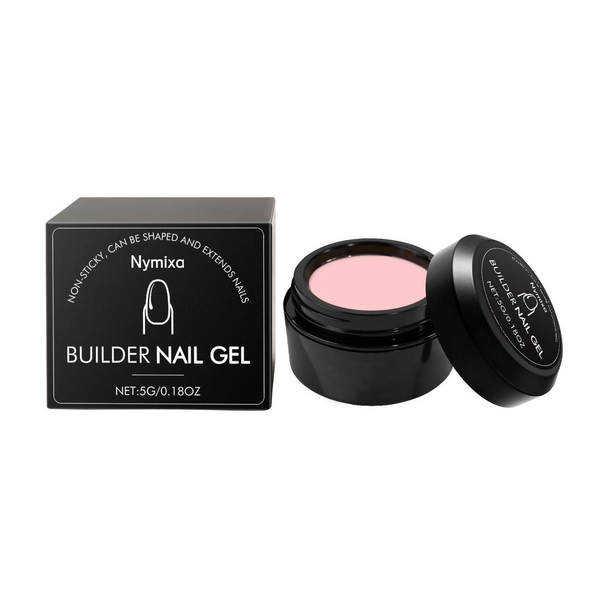Gel d'extension de ongles antiadhésif