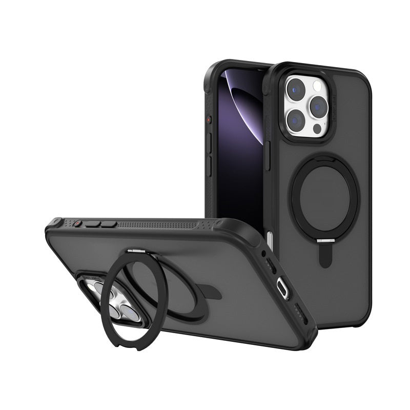 Étui de téléphone à aspiration magnétique sensible à la peau