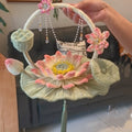 Portable Lotus Lantern Twisty Stick Bricolage pour enfants